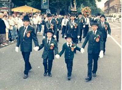Schuetzenfest 1989 antreten